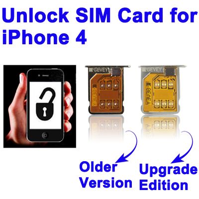 Image of Gevey PRO Upgrade I-Phone4 Unlocking Turbo SIM Card Tray (IT9041)