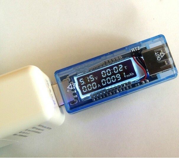 Image of USB Volt és Amper mérő V4 (OLED, kapacitás mérő) 20V!! (IT12339)