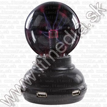 Image of basicXL plasmaball with 4-ports USB 2.0 Hub (IT6782)