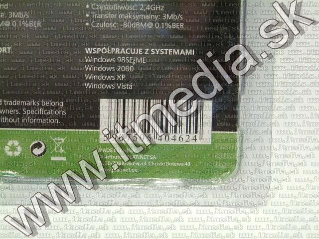 Image of Bluetooth v2.0 +EDR USB dongle *BT140* (IT4636)