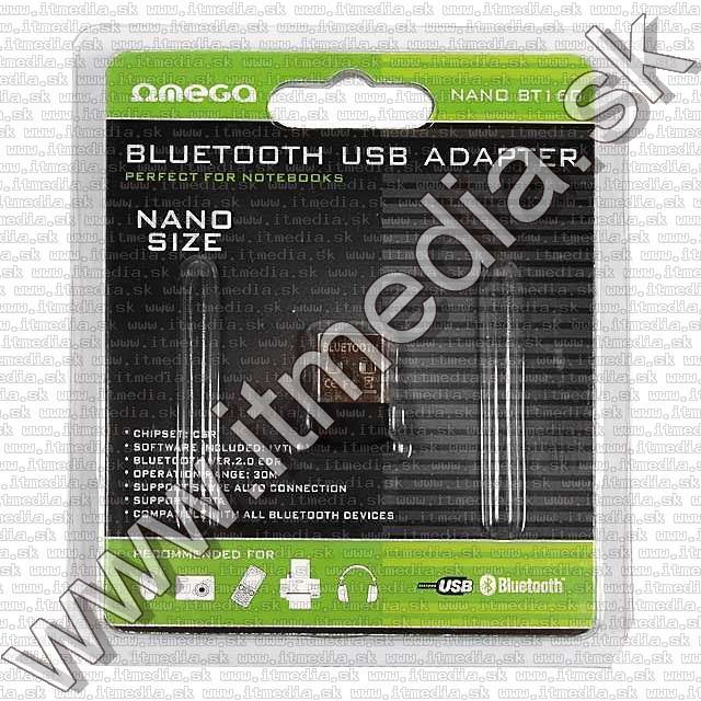 Image of Omega Bluetooth 2.0 +EDR USB dongle BT-160 CSR 2.0 (IT4637)