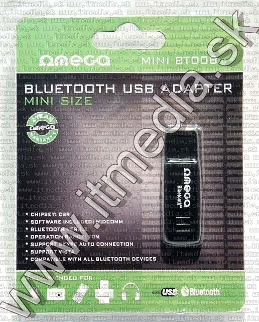 Image of Bluetooth v1.2 USB dongle mini BT008 (IT4423)