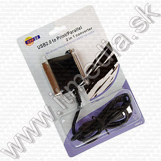 Image of USB to Dual Paralell Printer cable (DB25,Centronics) (IT9443)