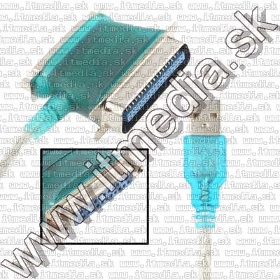 Image of USB to Dual Paralell Printer cable (DB25,Centronics) (IT9443)