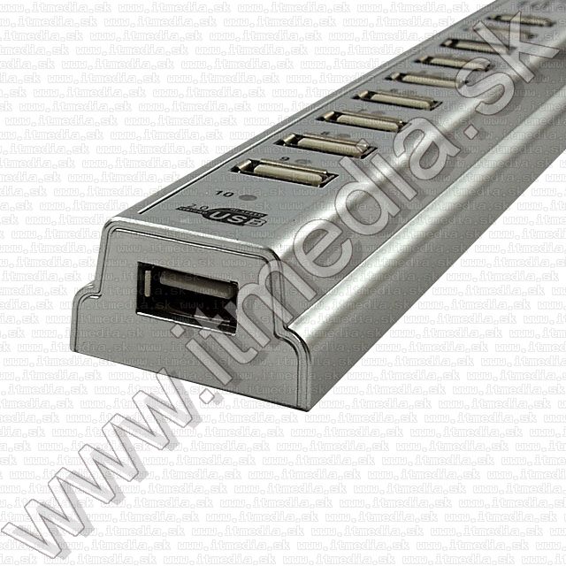 Image of USB 2.0 Hub 10 port (with power) (IT8521)