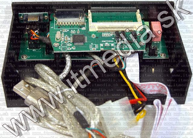 Image of PC Frontpanel CardReader HUB Firewire SATA *Black* (IT3729)