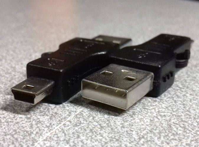 Image of IT Media USB OTG Adapter (USB-Am/miniUSB-Bm) !Info (IT13758)