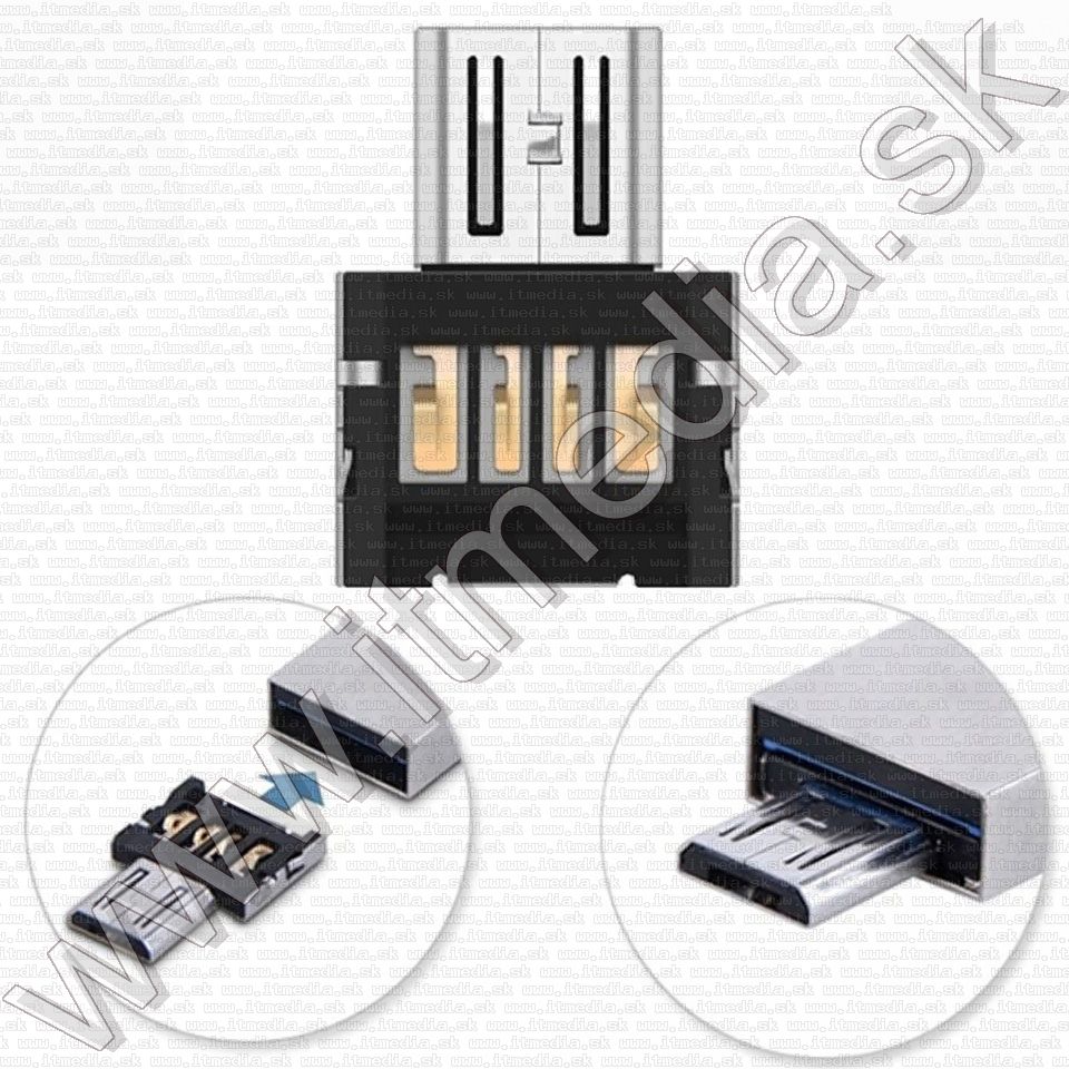 Image of USB OTG HOST Adapter (USB-Af/microUSB-Bm) V3 *Nano* (IT11966)