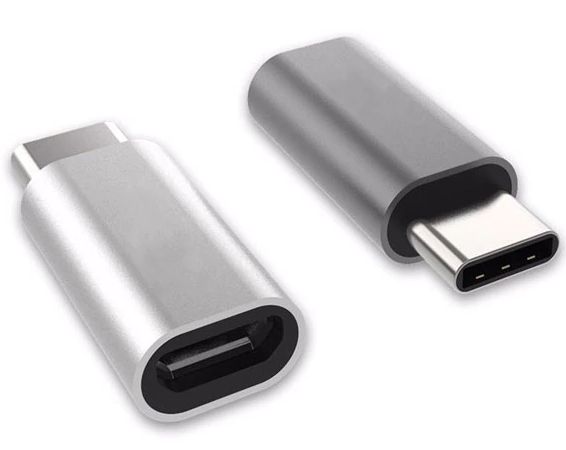 Image of Noname microUSB to USB-C (3.1) adapter *Bulk* Silver (IT14533)