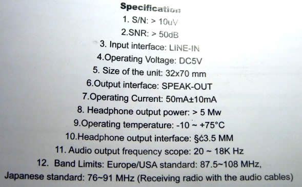 Image of IT Media USB Radio FM Tuner (IT4167)