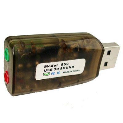 Image of IT Media USB 2.0 *Sztereó* Hangkártya *Bulk* (IT5770)
