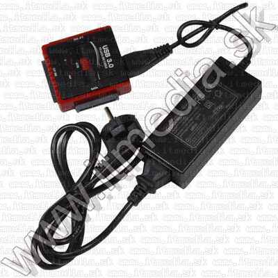 Image of IT Media USB 3.0 to 2xIDE + SATA converter (IT9049)