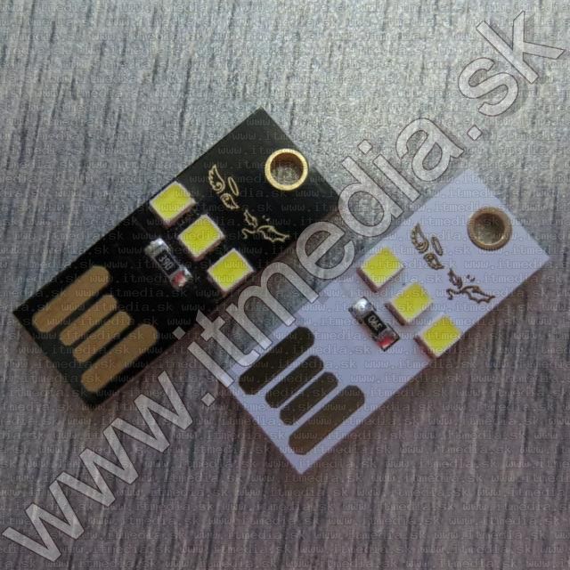 Image of USB LED-es lámpa panel 3 fényes leddel (Meleg fehér) (IT9993)