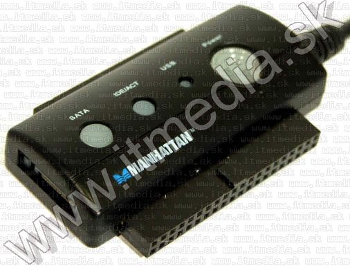 Image of Manhattan USB 2.0 to 2xIDE + SATA converter (IT3723)