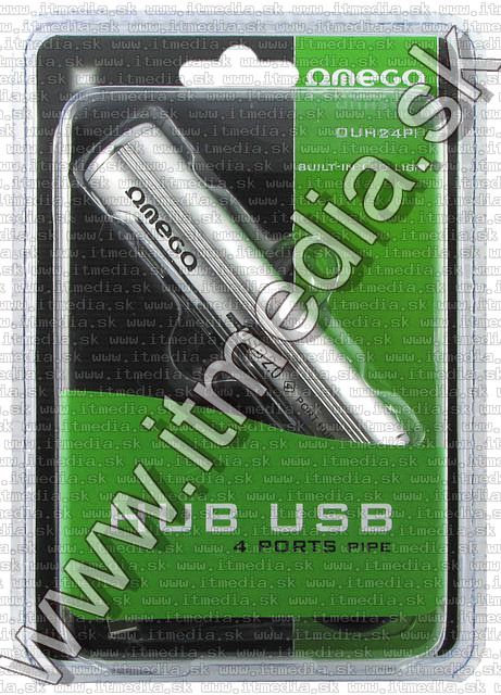 Image of Omega USB 2.0 HUB 4 port *Pipe* (IT5601)