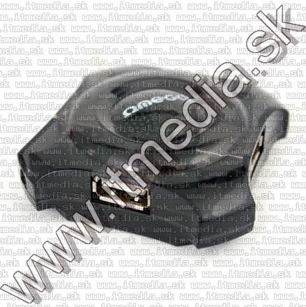 Image of OMEGA USB 2.0 HUB 4 port *Power Capable**Black* (IT6818)