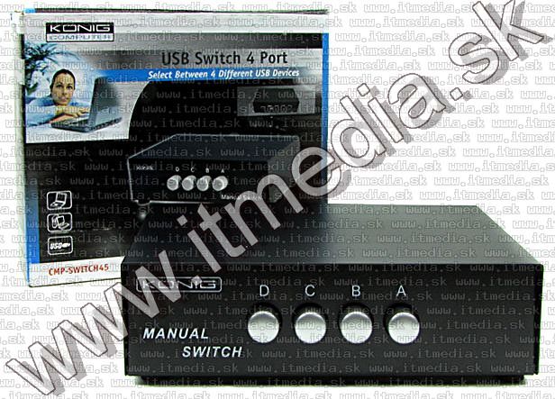 Image of USB Switch 4-port (IT5437)