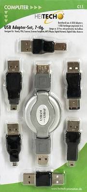 Image of USB Travel set, 7 parts (IT3265)