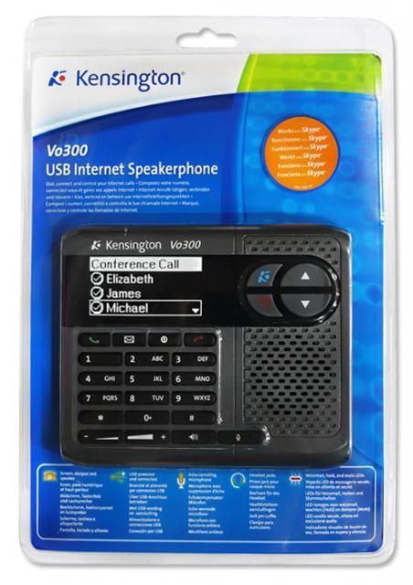 Image of Kensington Desk VOIP SKYPE phone USB (IT5329)
