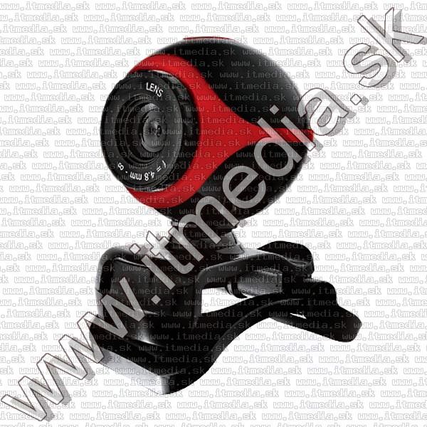 Image of Omega 300 kpix USB WebCam C10 Red (IT8440)