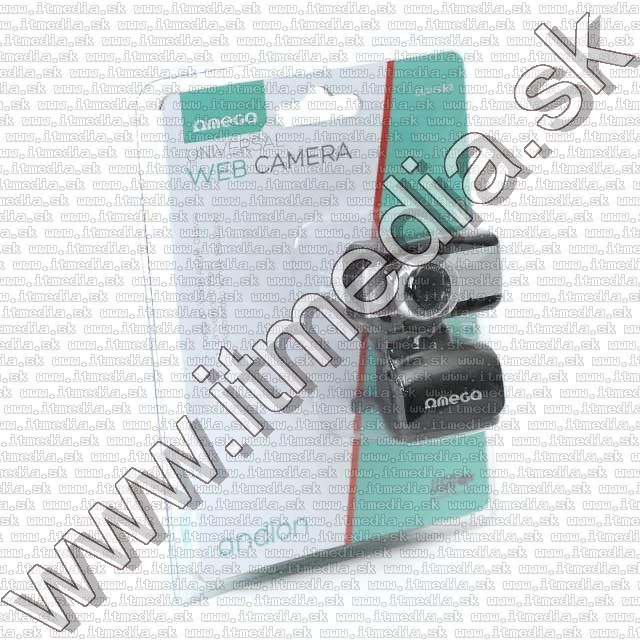 Image of Omega 300kpix USB webkamera C14SB Fekete+Ezüst (IT10844)