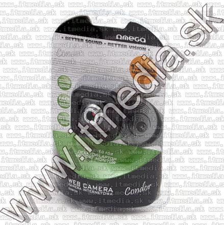 Image of Omega 1.3 Mpix USB WebCam C159B Vista ready (IT7707)