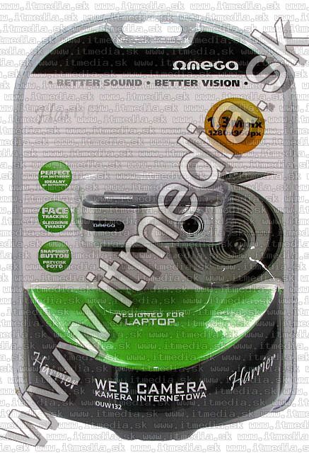 Image of Omega 1.3 Mpix USB WebCam C132 Win7 ready (IT5653)