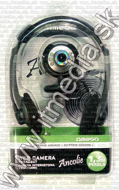 Image of Omega VOIP STARTER KIT (C23 WebCam + headset) (IT4427)