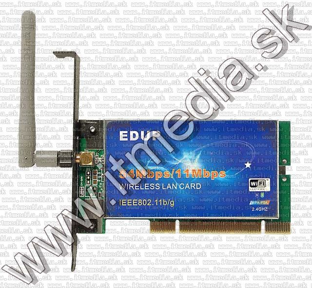 Image of EDUP PCI-miniPCI WLAN Card 54 MBit WEP+WPA B-grade INFO! (IT4710)