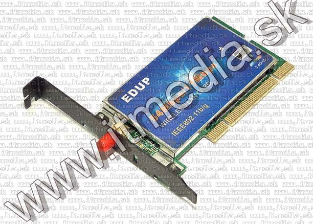 Image of EDUP PCI-miniPCI WLAN Card 54 MBit WEP+WPA B-grade INFO! (IT4710)