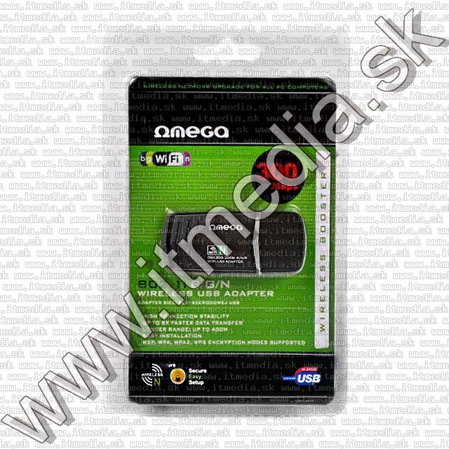Image of Omega USB WLAN (WIFI)) dongle 300n (IT7014)