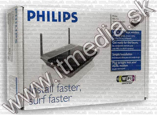 Image of Philips CAW7740N WLAN Router 300 MBit (802.11n) (IT5022)