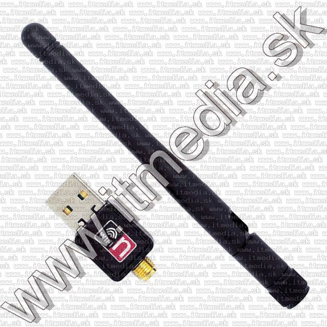 Image of USB WLAN (Wifi) dongle 150 MBit (802.11n) *Antenna Connector* RTL8188EU (IT9873)
