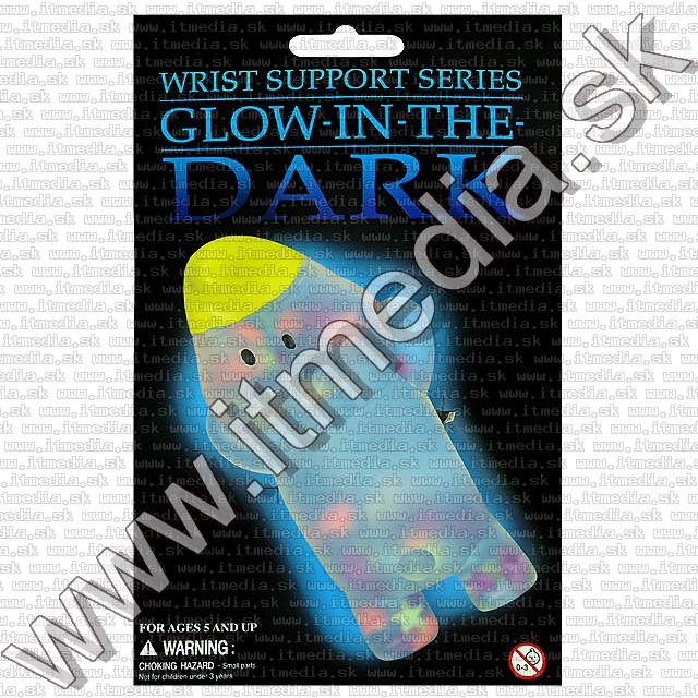Image of Glow in Dark Wrist Support **Rhino** orrszarvú (IT0116)
