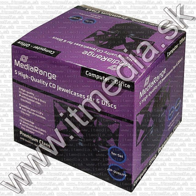Image of MediaRange CD Case Normal, 6-disc MultiBox (IT7805)