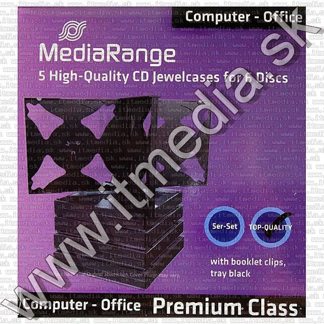 Image of MediaRange CD Case Normal, 6-disc MultiBox (IT7805)