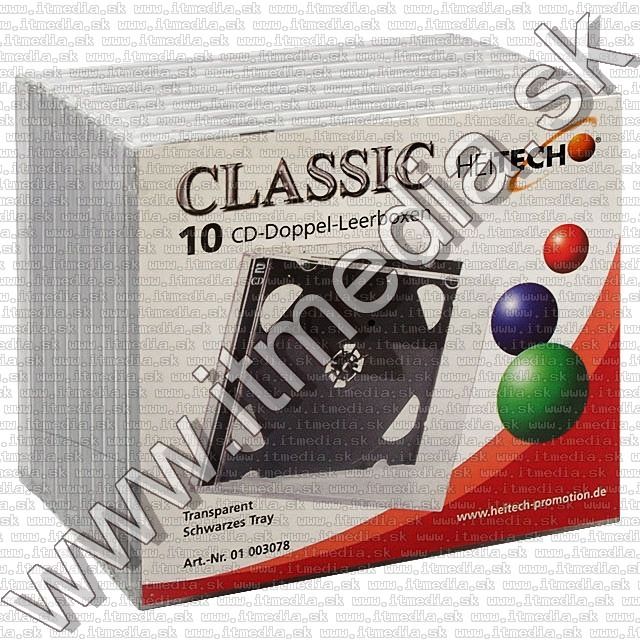 Image of CD Case, DOUBLE *10-pack* (IT8280)