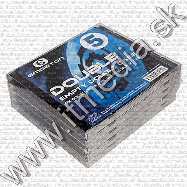 Image of CD Case, DOUBLE *NOGAR* 5pk (ML) (IT8917)