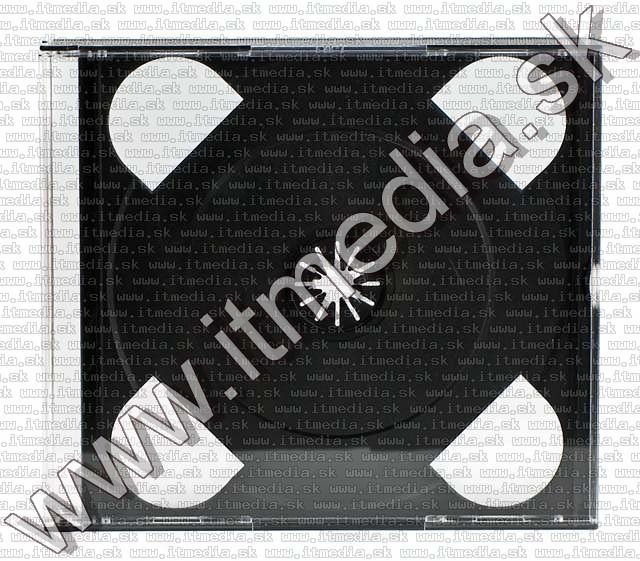 Image of CD Case, DOUBLE 24mm *upgradeable to 4-disc* (IT4590)