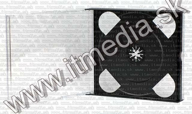 Image of CD Case, DOUBLE 24mm *upgradeable to 4-disc* (IT4590)