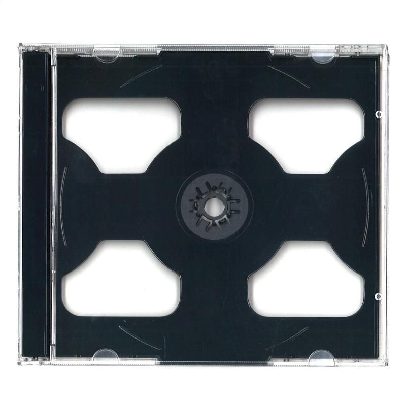 Image of CD Case, DOUBLE *Black Tray* (IT14459)