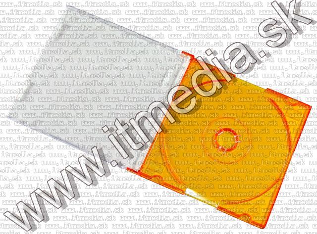 Image of CD Case, slim, MINI (8cm) **Orange** (IT5618)