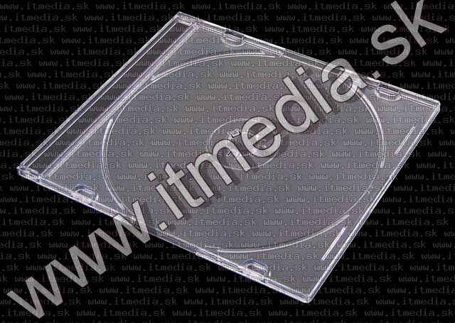 Image of CD Case, slim, ---CLEAR--- *MP* (IT0505)