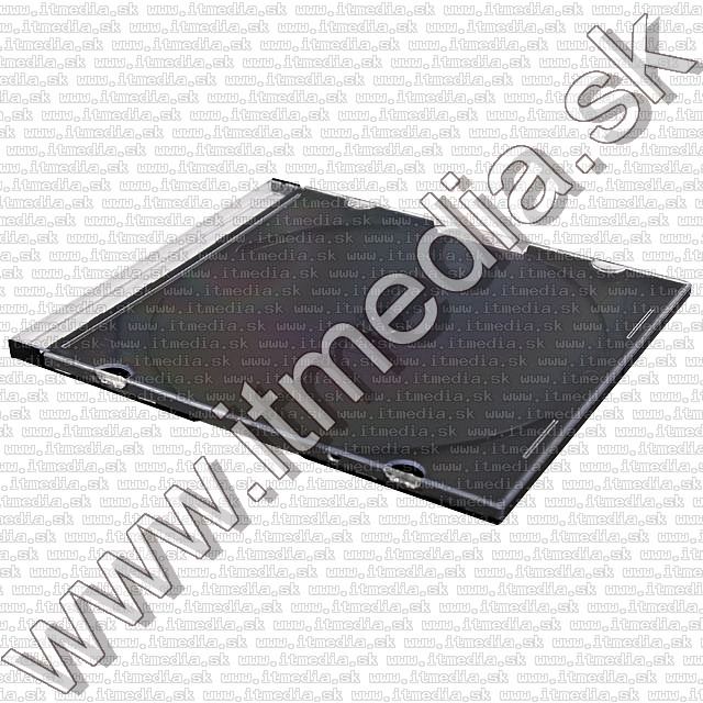 Image of Heitech Slim CD Case, Black *10-pack* (IT8281)