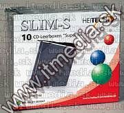 Image of Heitech Slim CD Case, Black *10-pack* (IT8281)