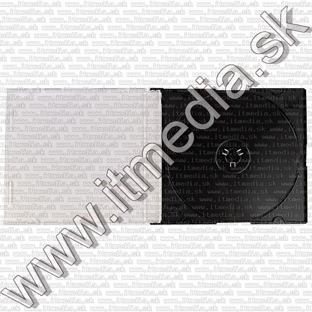 Image of CD Case, slim, Black *MachinePacking* 50-pack (IT9082)
