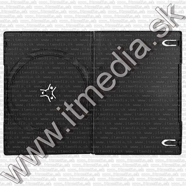 Image of DVD Case, SLIM 7 mm, black single Nogar (IT0427)