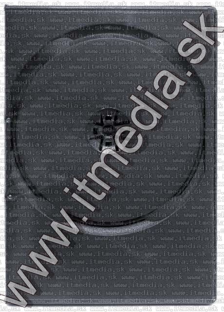 Image of DVD Case, SLIM 9 mm, black, Double Nogar (IT4372)