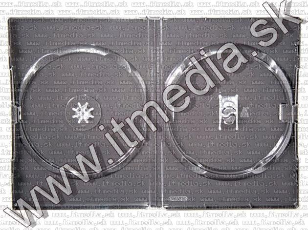 Image of AMARAY DVD Case ***DOUBLE*** BLACK (IT7092)