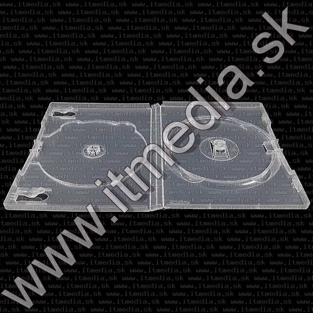 Image of AMARAY DVD Case ***DOUBLE*** CLEAR *booklet* AMA02325KA (IT6938)